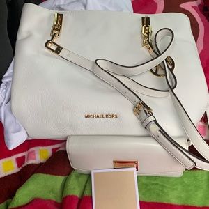 Micheal Kira handbag with wallet